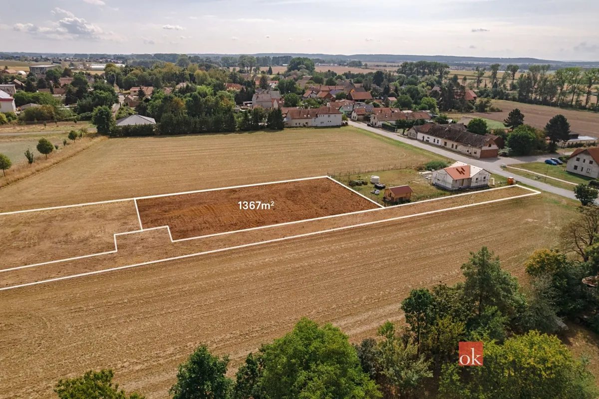 Prodej stavebního pozemku 1367 m²